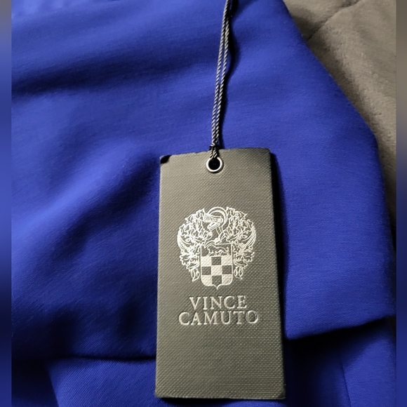 BNWT Vince Camuto. Blue Peplum pencil skirt size 14 - Picture 7 of 8